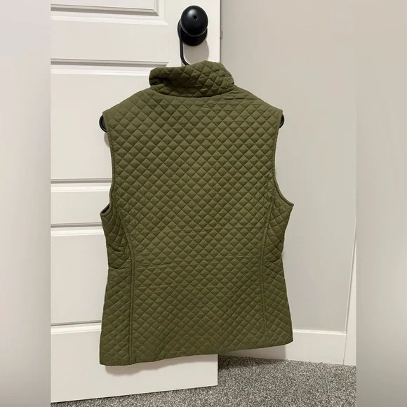 Daniel Cremieux Quilted Green Women's Vest - Picture 6 of 6